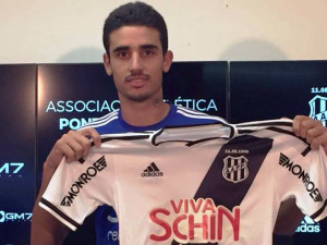 Thiago Galhardo é apresentado na Ponte Preta