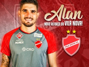 Goleiro Alan é o novo reforço do Vila Nova
